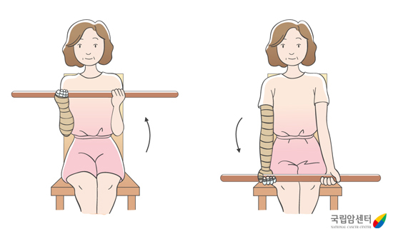 림프부종_팔꿈치 구부리기