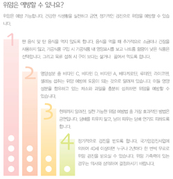 국민 암예방 수칙 실천 지침 - 위암은 예방할 수 있나요
