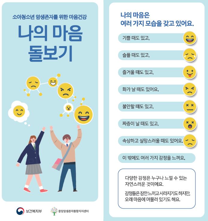 2021 소아청소년 암생존자 나의 마음 돌보기